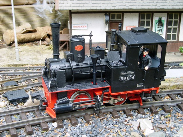 DR Dampflok (Steam locomotive) 99024