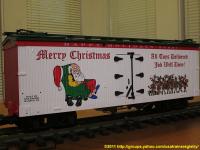 USA Trains Weihnachts-Kühlwagen (Christmas reefer) 2000