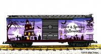 Halloween geschlossener Güterwagen (Boxcar)