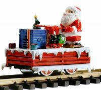 Weihnachts-Draisine, linke Seite (Christmas Handcar, left side)