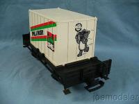 Spiel und Hobby Container Wagen (Container car)