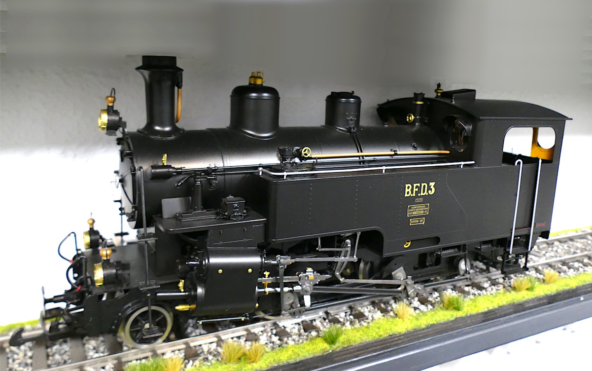 BFD Zahnraddampflok (Rack steam locomotive) HG 3/4, Nº 3