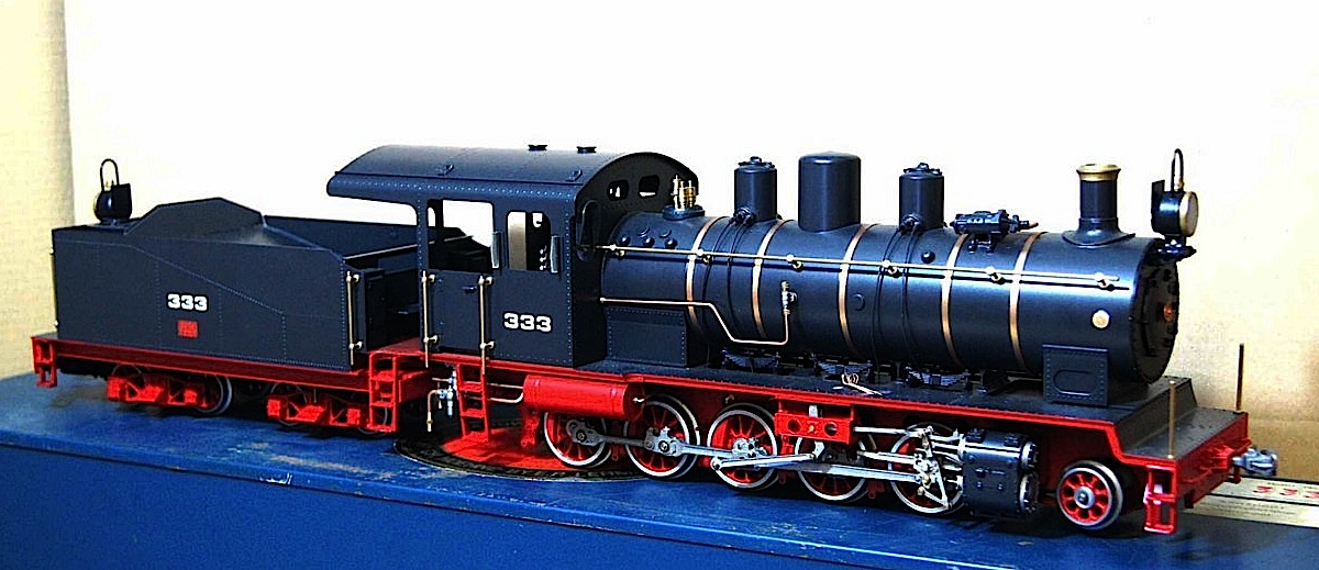Schansi Dampflokomotive (Steam locomotive) Typ 333
