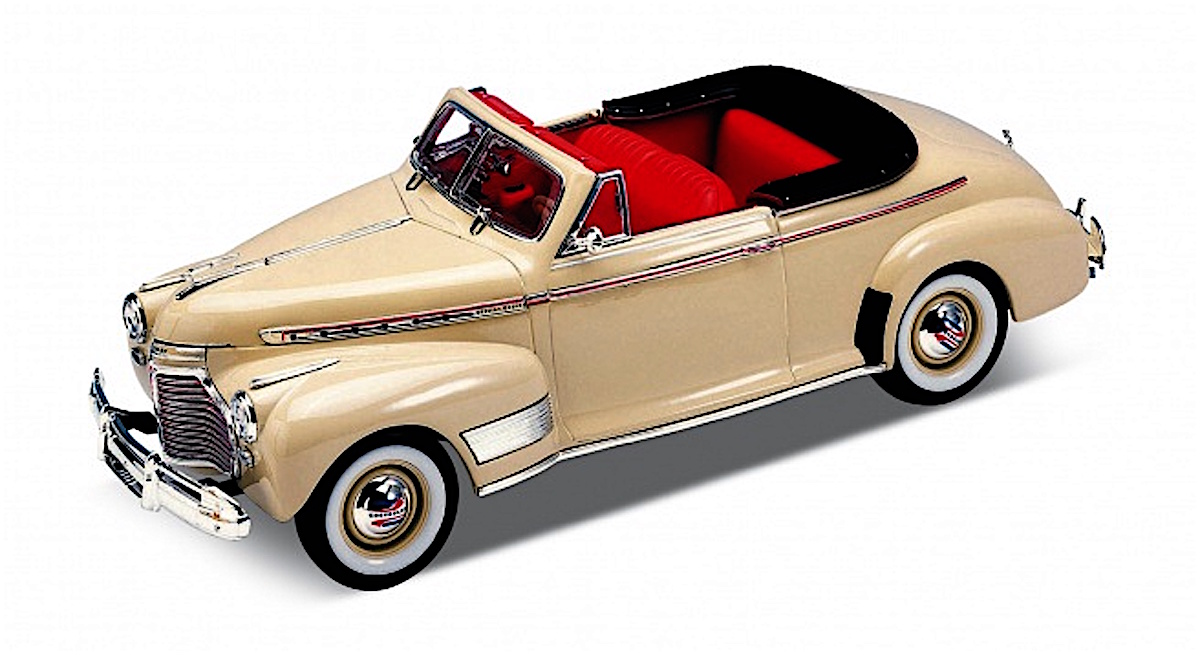 1941 Chevy Special Deluxe Convertible (by Welly)