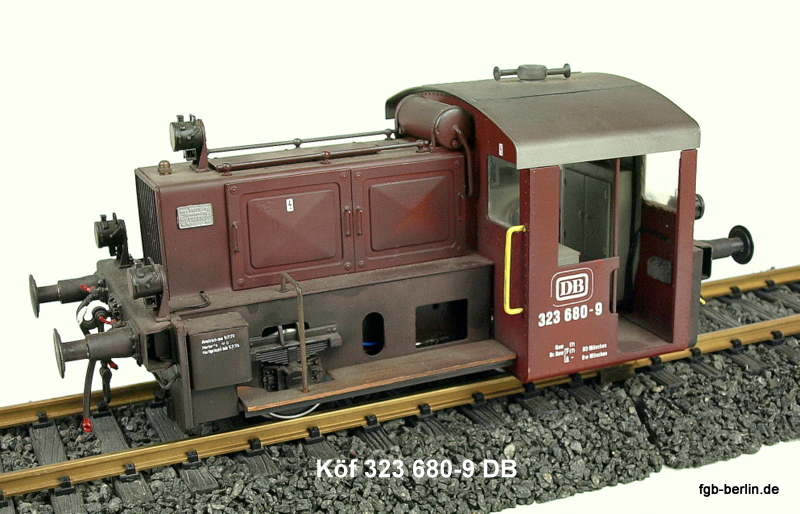 DB Diesellok (Diesel locomotive) Köf 323 680-9