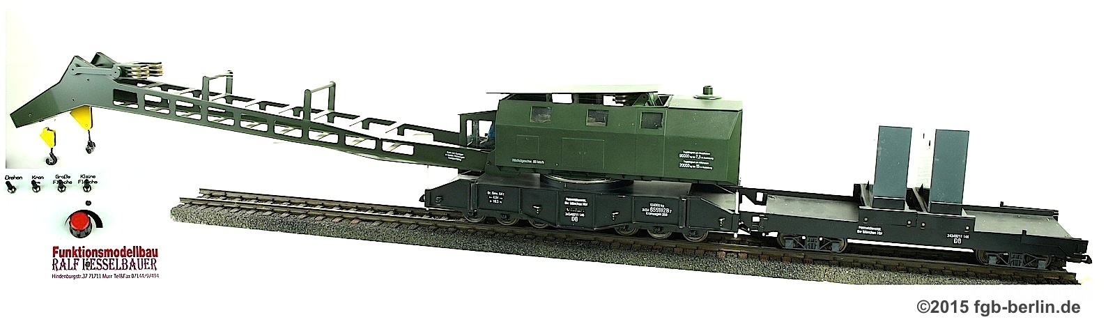 DB 90 Tonnen-Kranwagen 358