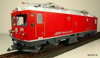RhB Gem 4/4 Zweikraftlokomotive (Dual power locomotive) 801 "Steinbock"