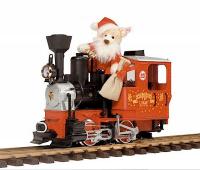 Steiff®-Weihnachts-Stainz-Dampflok (Christmas Stainz Steam locomotive)