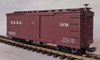 D&RG gedeckter Güterwagen (Boxcar) 3438