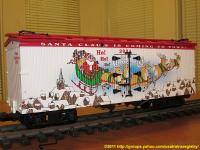 USA Trains Weihnachts-Kühlwagen (Christmas reefer) 2004