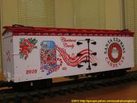 USA Trains Weihnachts-Kühlwagen (Christmas reefer) 2010