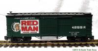 Red Man Chewing Tobacco Güterwagen (Box car) 4255R