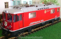 RhB Ellok (Electric locomotive) Ge 4/4 II 615 Klosters