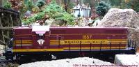 Boston and Maine Diesellokomotive, GP-7 (Diesel locomotive, GP-7) 1557