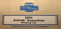 Great Trains - American Standard Car Company Inc.