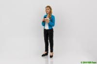 Reporterin (Female reporter) - American Diorama