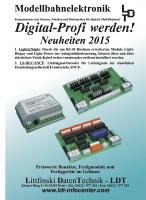 LDT - Littfinski Daten Technik Neuheiten (New Items) 2015