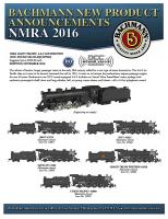 Bachmann Neuheiten (New Items) 2016 - NMRA