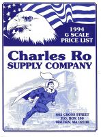 Charles Ro Preisliste 1994 (Charles Ro price list 1994)