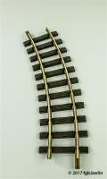 LGB Messing Gleis, gebogen (Brass Track, curved) R1, 30°