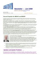 Zimo Newsletter - 2008-06 Juni (Deutsch)