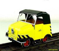 Gleiskraftrad (Rail Cycle) GKR Typ 1 "Schienentrabi" - Gelb/Yellow