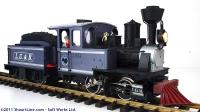 LG&B Porter Dampflok (Steam locomotive) plus Tender