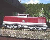 HSB Diesellok (Diesel locomotive) Harzkamel 199 863