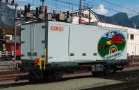 RhB Containertragwagen (Container car) Lb-v 7863