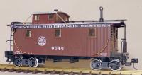 D&RGW Güterzugbegleitwagen (Caboose) 0540 Royal Gorge Herald