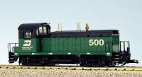 Burlington Northern NW-2 Diesellok (Diesel locomotive) 500